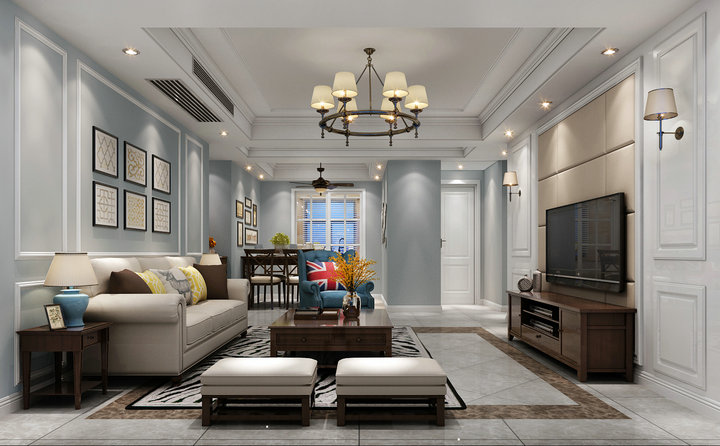 七里香都102平|裝修設計