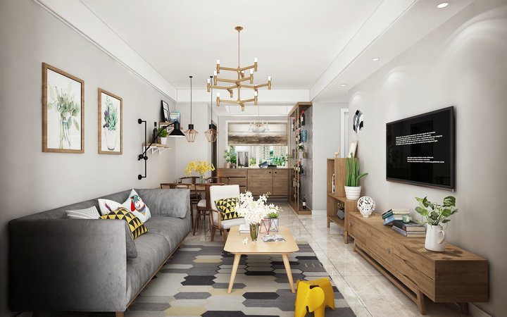 雙灣錦園|北歐風(fēng)裝修