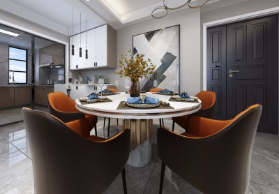 吳越祥院130平簡約裝修