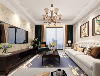 水岸年華99平裝修設(shè)計(jì)