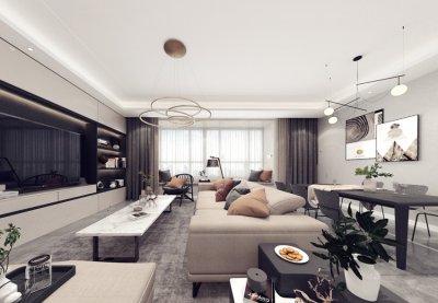 三千邑98平現代裝修