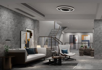 獨(dú)墅灣240平簡(jiǎn)約風(fēng)