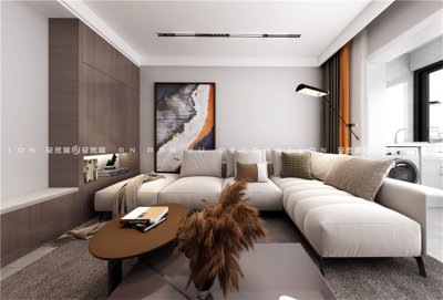 蘭景苑70平現(xiàn)代簡(jiǎn)約