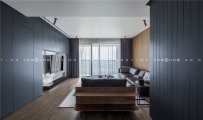 萃雅苑90平灰白搭