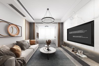 佳兆業(yè)124平現代簡約