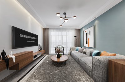 瀚宮120平北歐裝修