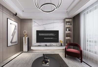 金茂府140平現代