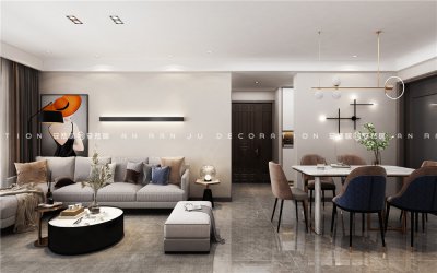 惠宇華庭110平簡(jiǎn)約風(fēng)