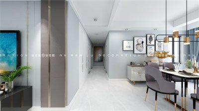 青苑二區(qū)100平簡(jiǎn)約裝修