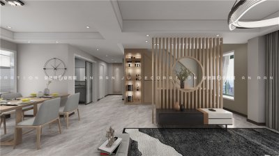 香城花園160平新中式