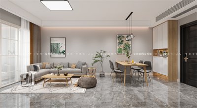 蔚藍(lán)花園90平