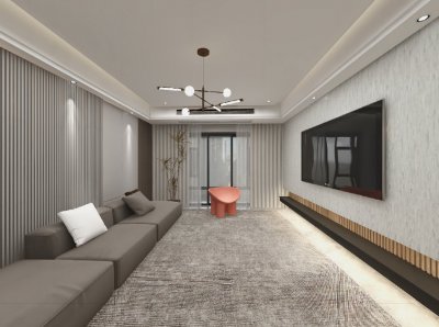 水岸佳境130平現(xiàn)代風