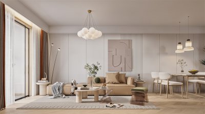 運河名著105㎡現代風