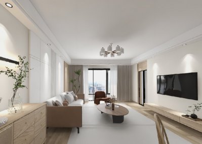 湖畔花園150平現代