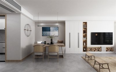 中航樾璽120㎡侘寂