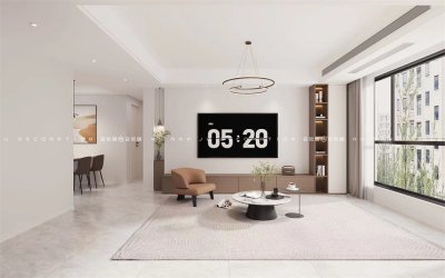 奧韻花園95平現(xiàn)代