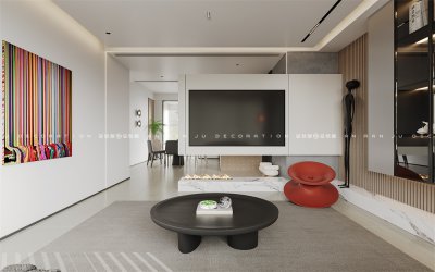 雙湖灣140平現(xiàn)代