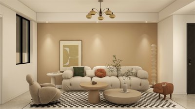 月亮灣80平簡(jiǎn)約